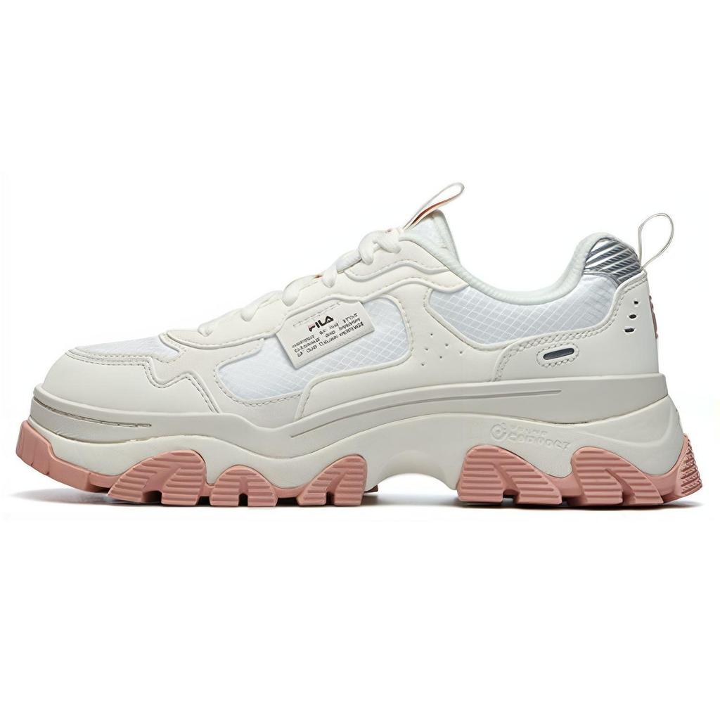 Fila HIKE Текстиль, Синтетическая кожа Низкие кроссовки на массивной подошве Женские Розовый Белый F12W144132FSW
