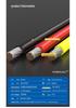 UL11627 1/0-10AWG 2000В Высоковольтный ПВХ Мягкий Зарядный Шнур Провод для Новой Энергии