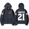 Heated Rivalry Scott Hunter 21 New York Admirals Merch Zipper Hoodies Men Women Clothing Zip Up Sweatshirts Long Sleeves Jackets