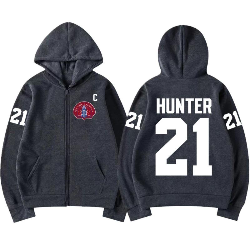Heated Rivalry Scott Hunter 21 New York Admirals Merch Zipper Hoodies Men Women Clothing Zip Up Sweatshirts Long Sleeves Jackets
