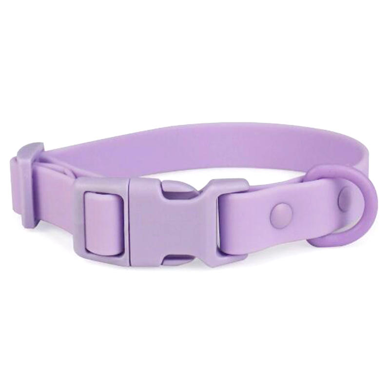 ПВХ Ошейник для питомца Идентификация питомца Регулируемый Водонепроницаемый Ошейник для собаки Без рывков Быстросъемная пряжка Защитная пряжка Цепь