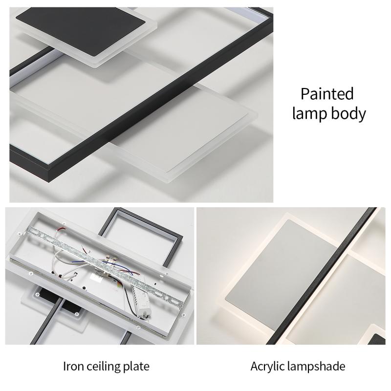 Светодиодный потолочный светильник подходит для гостиной, спальни и кухни