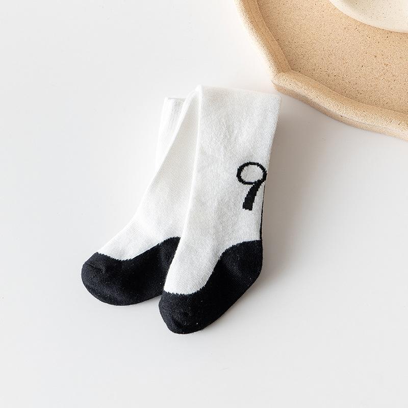 Детские колготки Весенне-осенние колготки для детей Колготки с бантом для девочки Балетные колготки для малышей Леггинсы для младенцев Брюки с PP