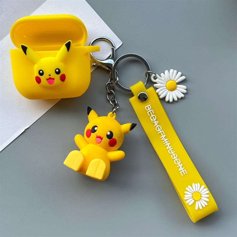 Suitable for AirPods pro1 wireless bluetooth headset case apple 1 flower cartoon 1/1 silicone soft case