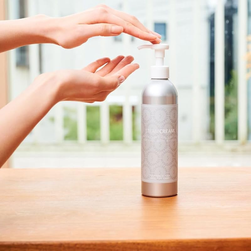 [Официальный представитель Steam Cream] Флакон Steam Cream 300 г Увлажняющий крем для всего тела [Сделано в Японии] Увлажняющий крем STEAMCREAM Для всего тела Крем для лица