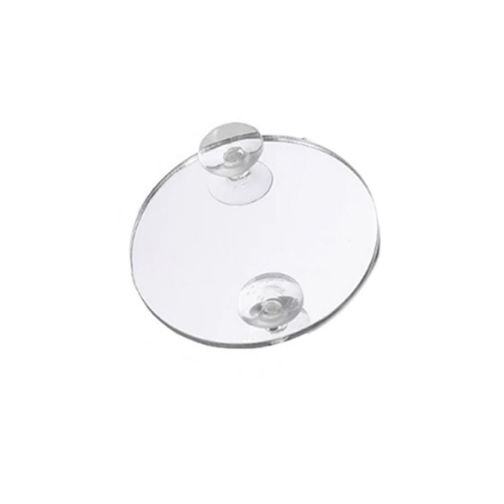 Круглое зеркало для аквариума Петушок Декоративное плавающее зеркало для аквариума Зеркало для игры рыб Игра