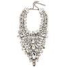 Stonefans 2024 Statement Exaggerated Necklace Choker Drag Queen Jewelry Fashion Geometric Dubai Rhinestone Collar Chain Women