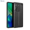 Чехол-бампер Vivo X27/S15 Pro из личи-кожи, противоударный, с полным покрытием, из ТПУ