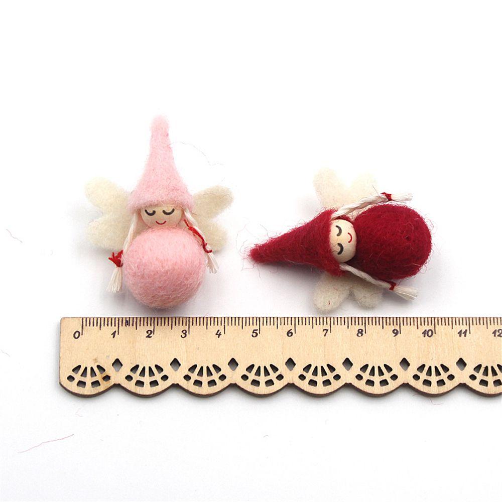 Claus Elf Xmas Tree DIY Handmade Christmas Doll Christmas Decorations Wool Felt Christmas Ornament