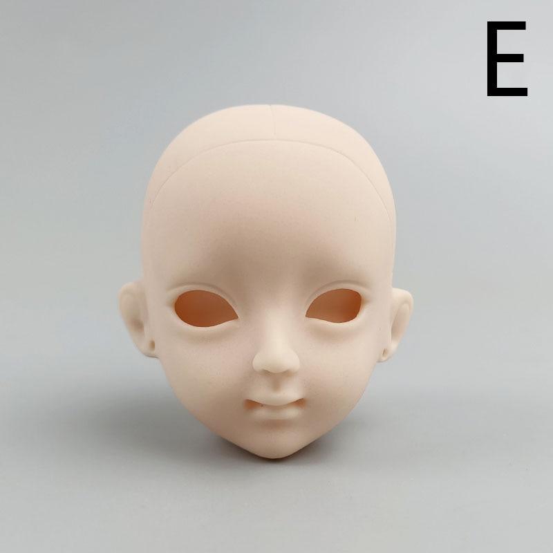 Кукольные пластиковые мягкие головы для поделок
