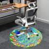 Colorful Peacock Office Carpet Chair Mats, Home Decor, Sofa Rug, Office Carpet Gift for All Rooms1118162a