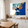 Messi Move Stay Same Large Size Wall Tapestry, Room Aesthetic Decor for Living Room Party Background