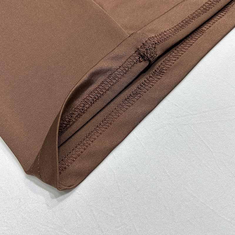 Летнее платье с круглым вырезом и тонким разрезом, повседневное длинное платье, комплект из двух предметов