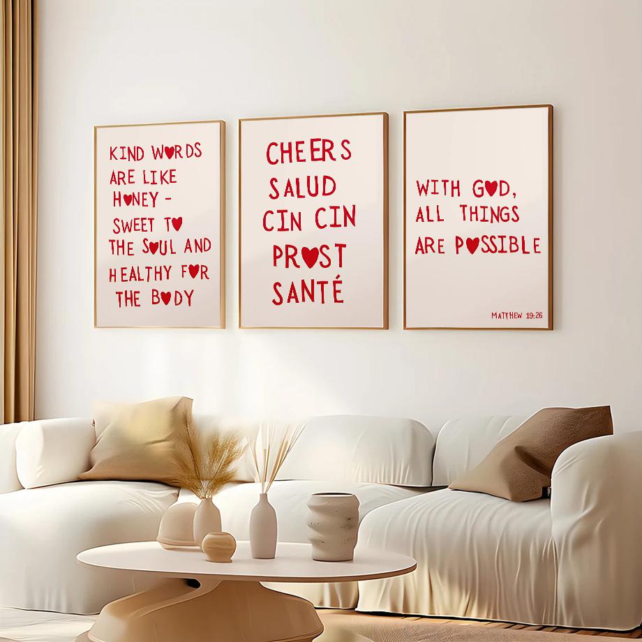 Семейные цитаты настенные художественные постеры любовь принты сердца украшения скандинавский минималистский рисунок холст картина спальня гостиная декор