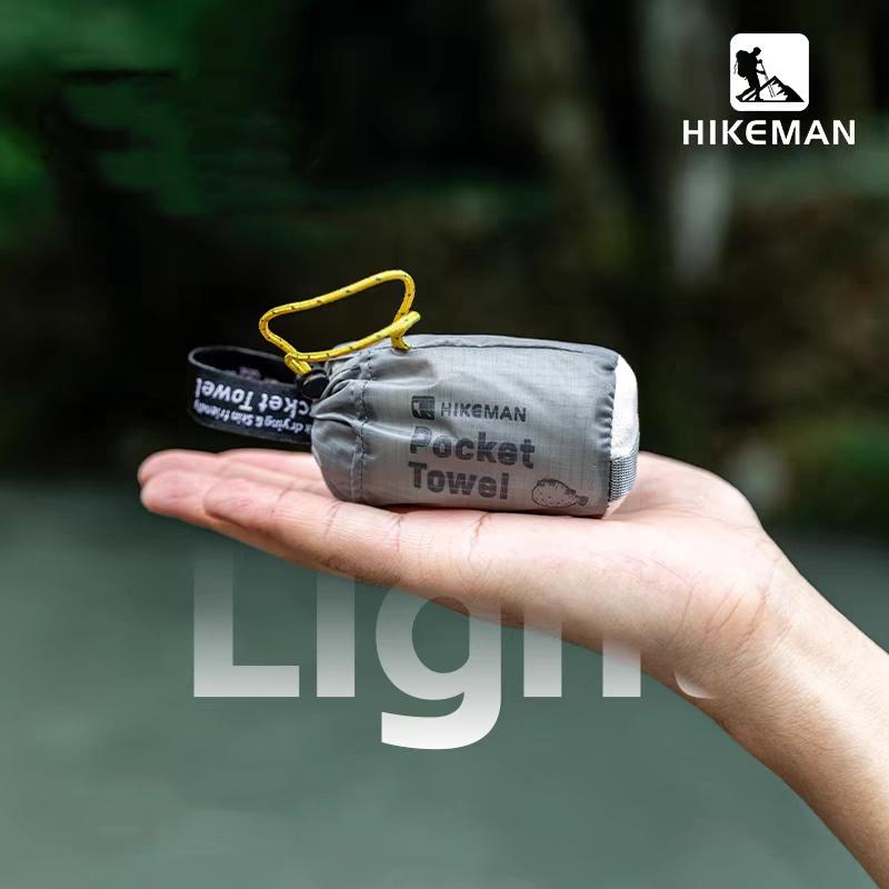 HIKEMAN Походное быстросохнущее полотенце Портативное для кемпинга, пешего туризма, спорта, спортзала