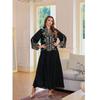 20525 Dubai Arabic Embroidered Robe Indonesia Middle East Plus Size Spring, Summer, Autumn Tourist Dress Dress Dress
