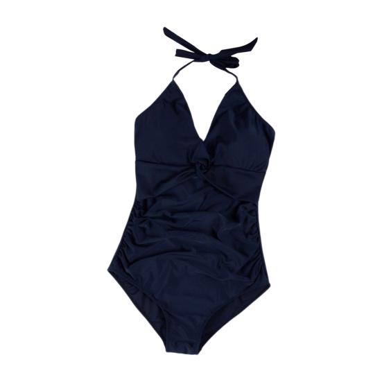 V-neck Maternity Swimwear Padded Breathable Slim Fit Pregnancy Swimsuit for Water