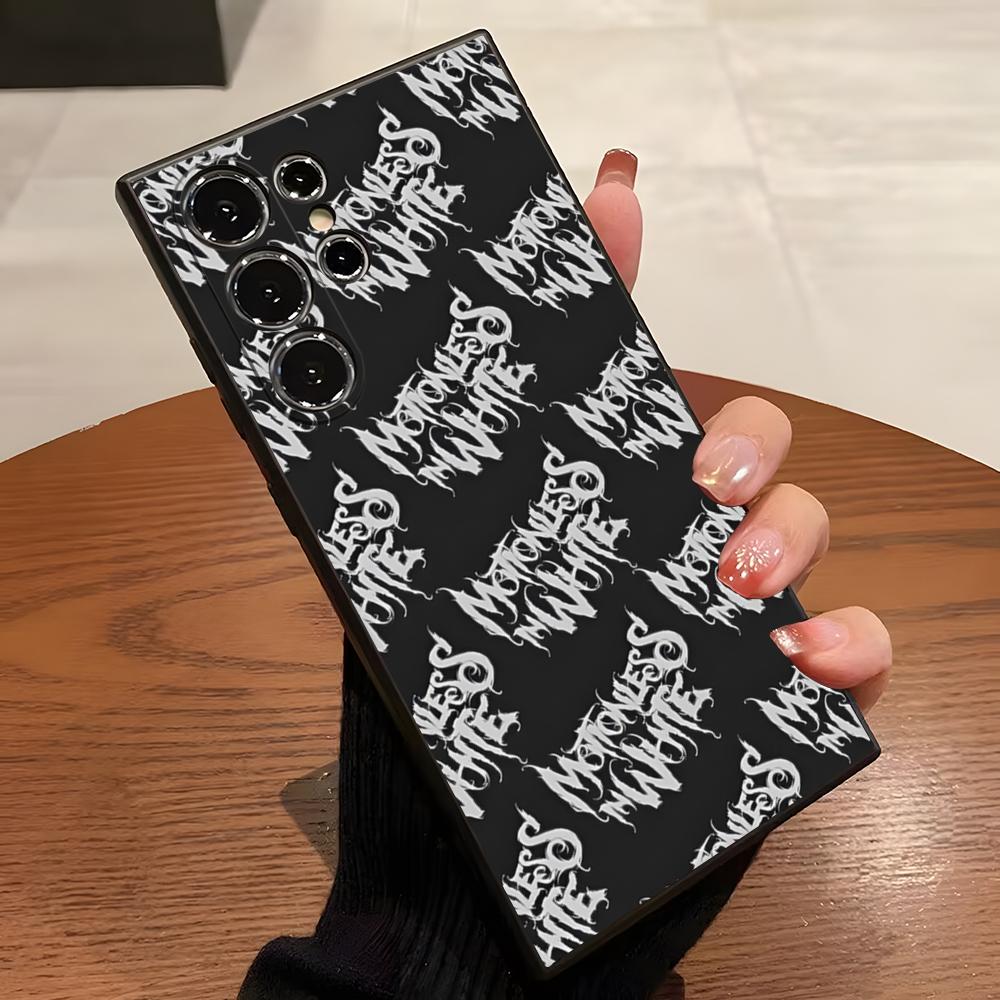 Чехол для телефона Band M-Motionless для Samsung S24 Ultra S25 S23 Fe S22 S20 S21 Plus A54 A34 A53 A16 Задняя крышка