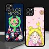 Чехол для телефона с магнитом в стиле аниме S-Sailors Moon Для IPhone 16 15 14 13 12 11 17 Pro Max Plus Крышка для беспроводной зарядки
