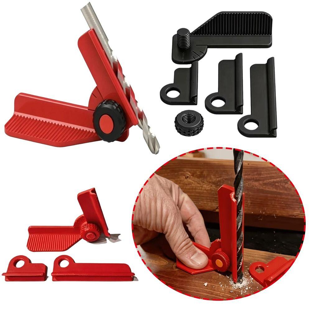 Adjustable 0-90° 5-Angle Adjustable Drilling Guide Rail Screw Drilling Guide Drilling Support