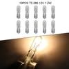 1.2W Bulbs 10PCS 12V Bulb Car Dashboard Light T5 286