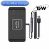 Car Anti-slip Mat Wireless Charging 15W Phone Car Mount Wireless Charger Phone Charger Pad