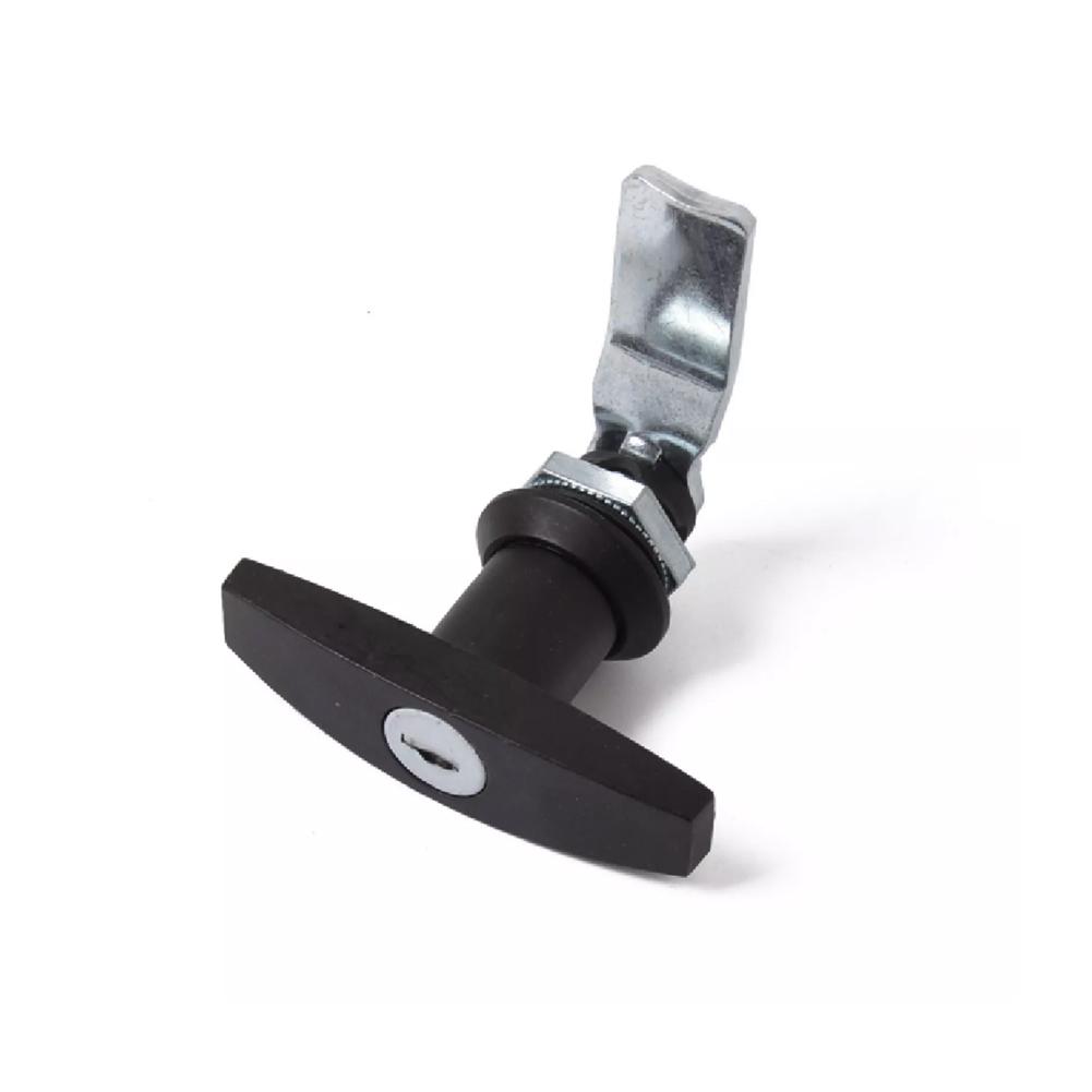 Universal RV T-Handle Door Lock with 2 Key Truck Cap Locking Trailer Toolbox Drawer Cabinet Door Lock for Caravan Truck