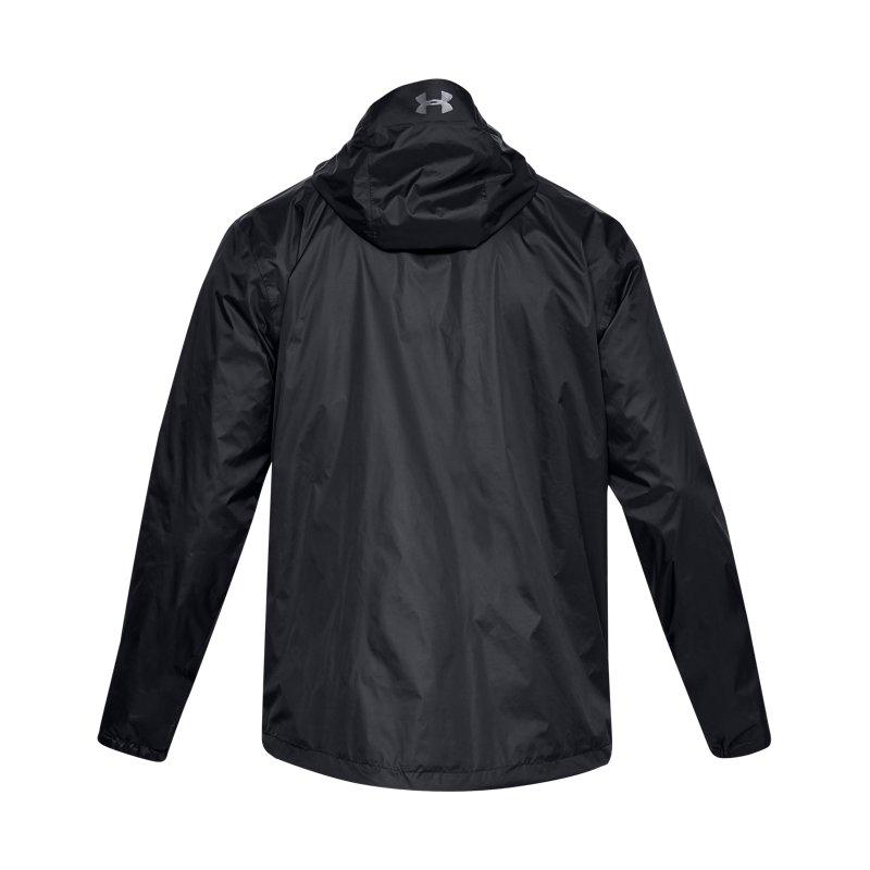 Under Armour Мужская черная спортивная куртка-дождевик 1321439-001