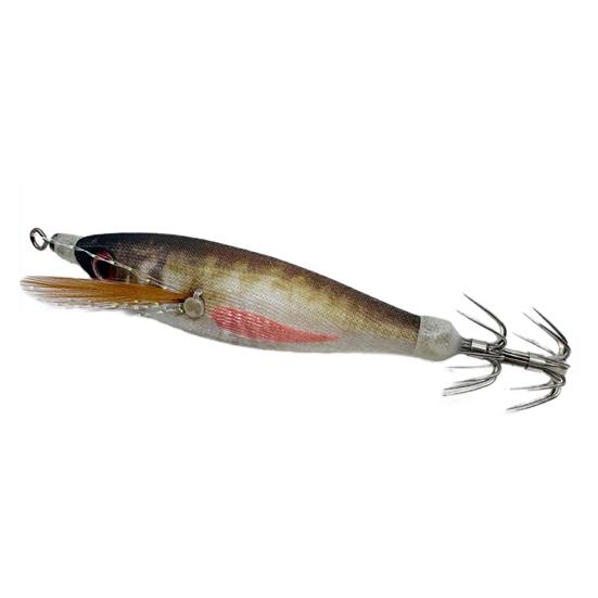 Светящаяся приманка для ловли креветок, жесткая приманка с острым крючком, реалистичная, яркая