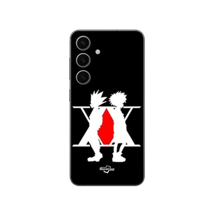 Coque - Samsung - Galaxy S24 - Souple - Noir - Anime Otaku - Killua Gon