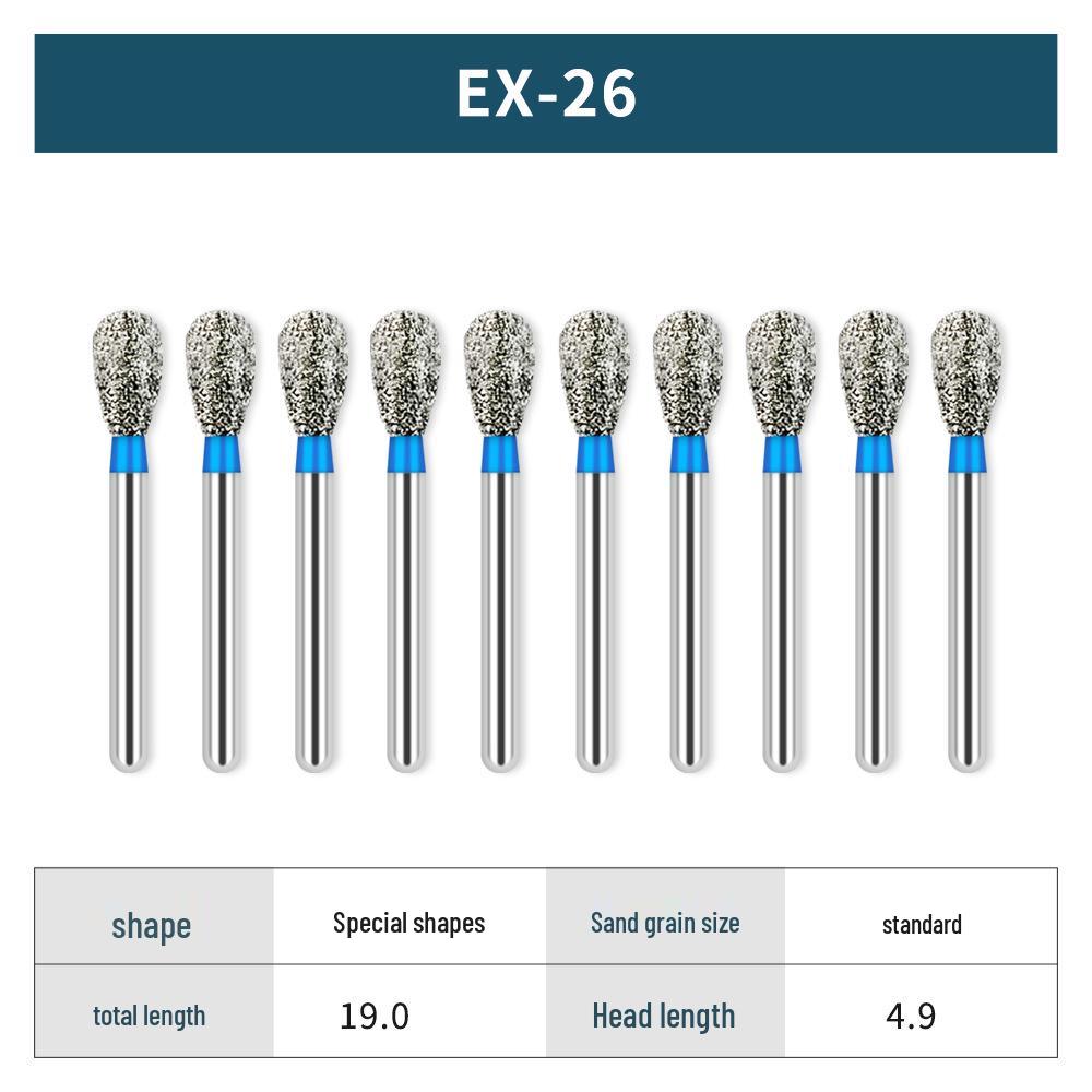 High-Speed Diamond Dental Burs for Polishing, Grinding, and Oral Care