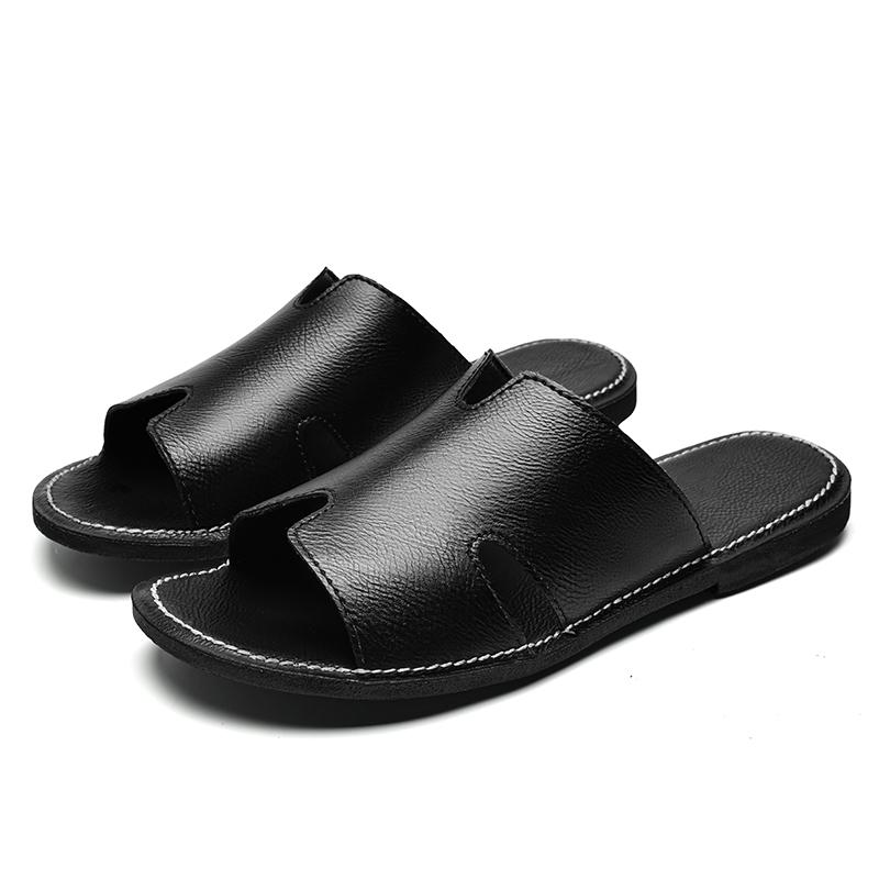 Men's Trendy New Summer Beach Soft and Anti Slip Lightweight Slippers Men's Sandals Indoor and Outdoor Casual Shoes