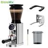 BioloMix CG210 Home Coffee Grinder Conical Burr with Touch Timer, 48 Grind Levels for Espresso Pour Over
