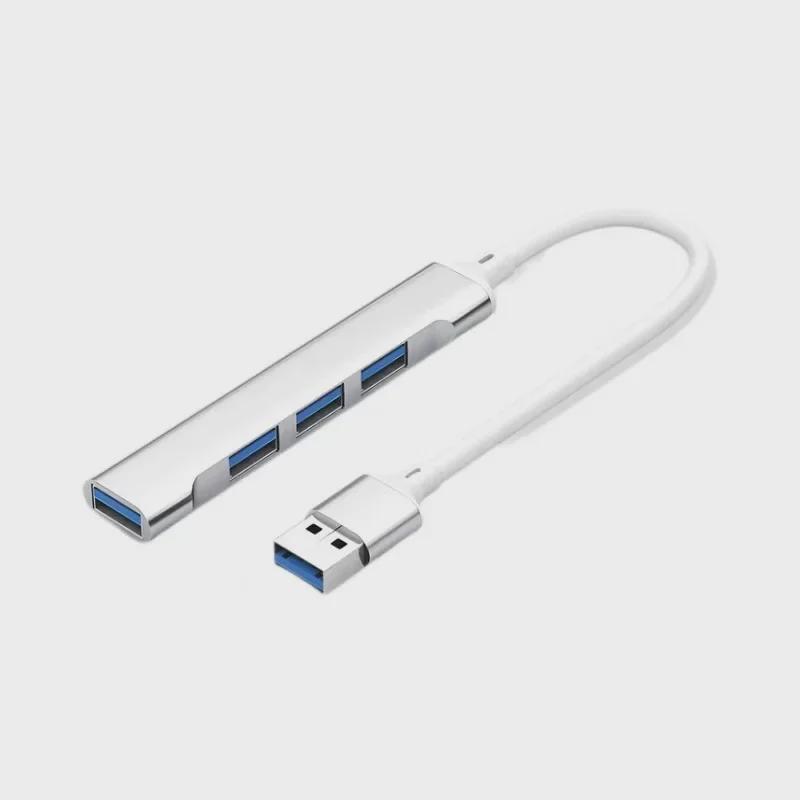 Док-станция расширения USB Type-C: Разветвитель USB-концентратора Type-C для подключения ноутбука, мыши, клавиатуры и USB-диска