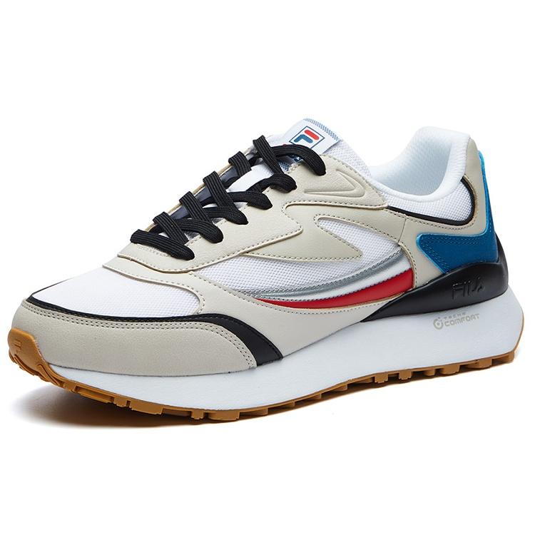 FILA Heritage-FHT Low VNTG White/Grey/Blue Men's F12M131102FWM