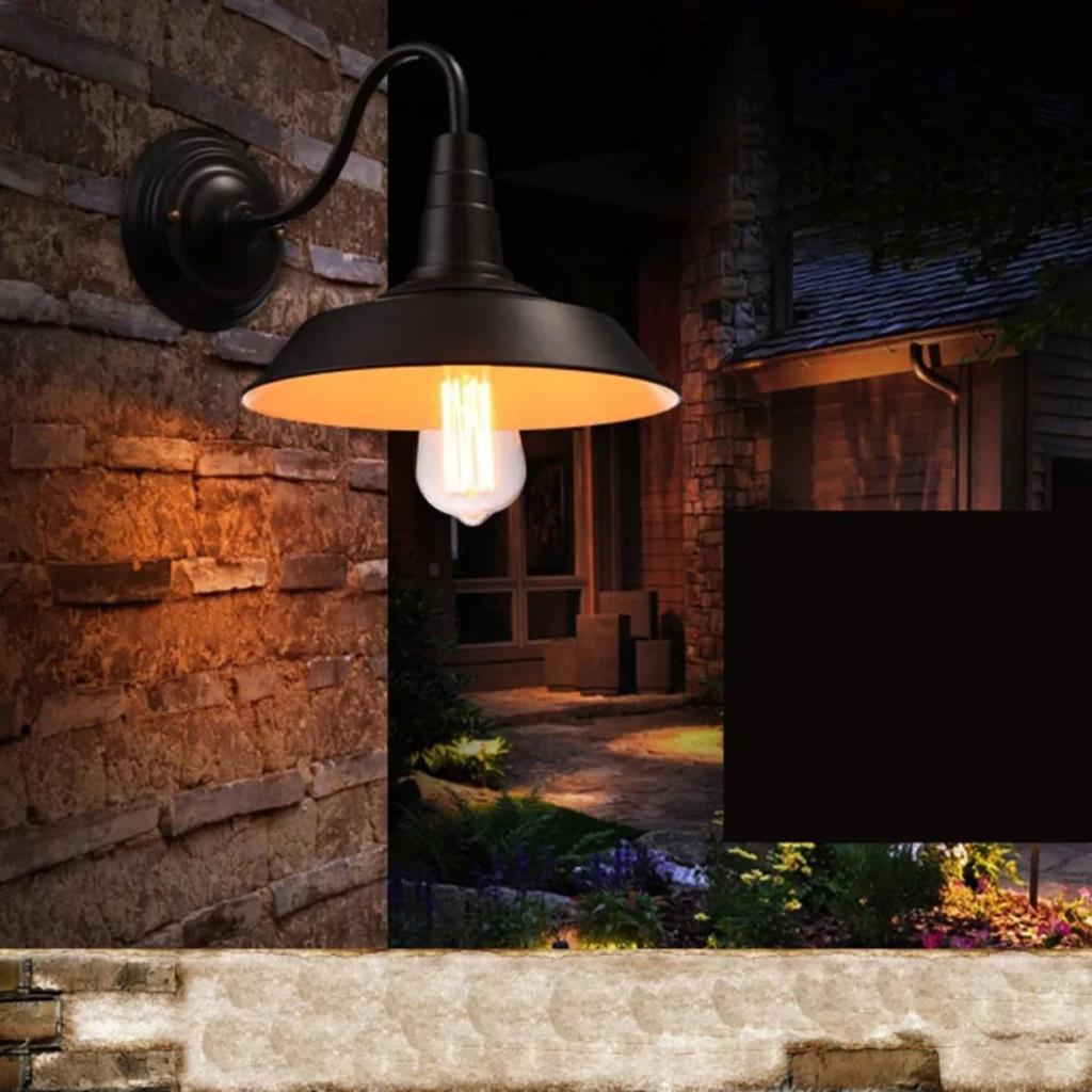 New Retro Vintage Industrial Wall Mounted Lamp Waterproof Light for Indoor Outdoor Corridor Aisel
