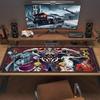 Игровой коврик для мыши Аниме Overlord, большой, с противоскользящей основой, для ноутбука, планшета, XXL, мини-ПК, с заблокированным краем