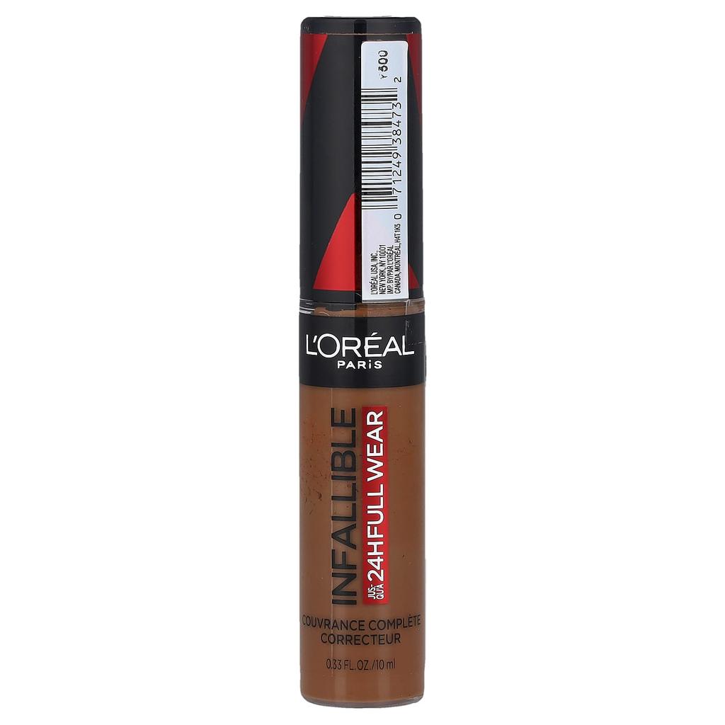 L'Oréal, Infallible, Консилер с полным покрытием, 420 Какао, 10 мл (0,33 жидких унции)
