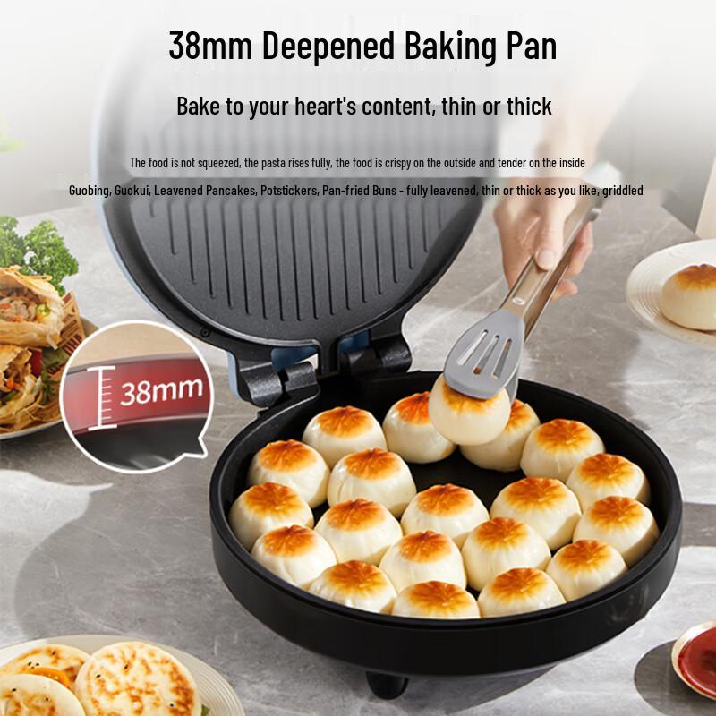 Liven Double-Sided Electric Griddle for Home Use CN plug (adapter included)