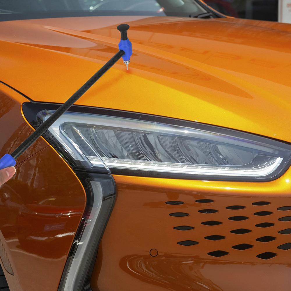 Винт M8, инструмент для ремонта вмятин автомобиля, молоток из титанового сплава с ручкой из углеродного волокна, комплект для ремонта кузова, автомобильный аксессуар