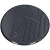 Fuel Tank Cover Trim Gas Cap Lid Carbon Fiber Style Decoration for Mazda CX 30 2020 2021