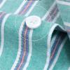 Свободная полосатая рубашка 11XL 10XL для мужчин, летняя, с коротким рукавом, большого размера, 155 кг, повседневная, из оксфордской ткани, в клетку, 100% хлопок, для ежедневного ношения, блузка