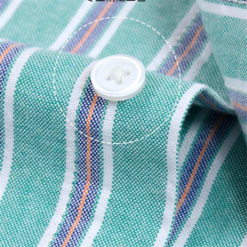 Свободная полосатая рубашка 11XL 10XL для мужчин, летняя, с коротким рукавом, большого размера, 155 кг, повседневная, из оксфордской ткани, в клетку, 100% хлопок, для ежедневного ношения, блузка