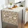 70X170cm Cotton Linen Multi Functional Refrigerator Dust Cover