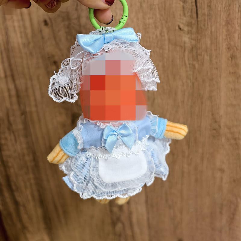 [Cloth Only] the Princess Style Clothes for 15cm  Doll, Spring New Princess Dress Dress with Bow Headband.