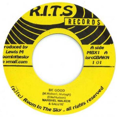 7-дюймовая пластинка MARSHEL WALKER, SALUTE / R ZEE JACK - Be Good / What The World Needs MBX109 Room In The Sky 2018 UK Регги, Ска и Даб
