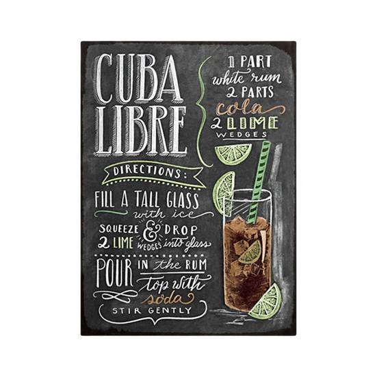 Wall Poster Exquisite Long Lasting Convenient Hanging Smooth Surface Anti-fade DIY Creative Retro European Style Metal Poster