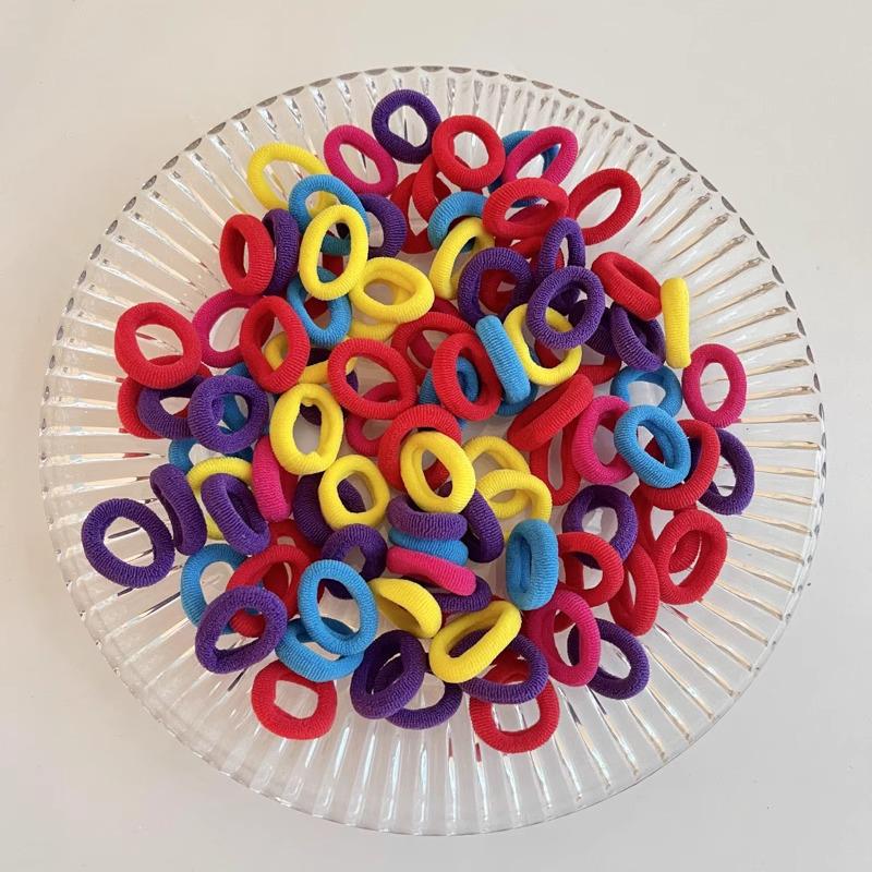 Высокоэластичная резинка для волос «конский хвост» для девочек – прочный, нежный и милый головной убор для детей.