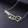 Брелок Kingdom Hearts Микки с подвеской из цинкового сплава для подарка и украшения вечеринки