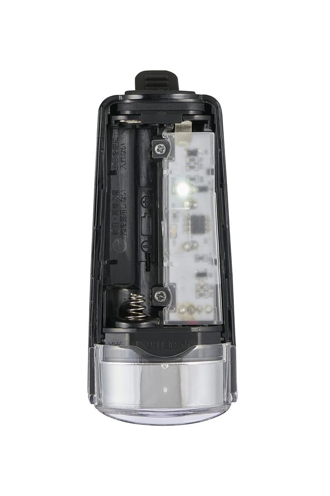 Panasonic Светодиодный передний фонарь для велосипедов W40 x D89 x H28мм NSKL151-B, черный,